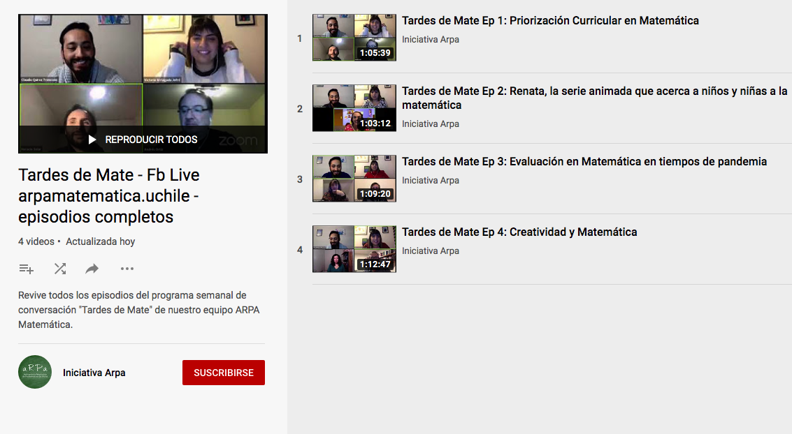 Imagen para la noticia: [VIDEO] Tardes de Mate: episodios completos