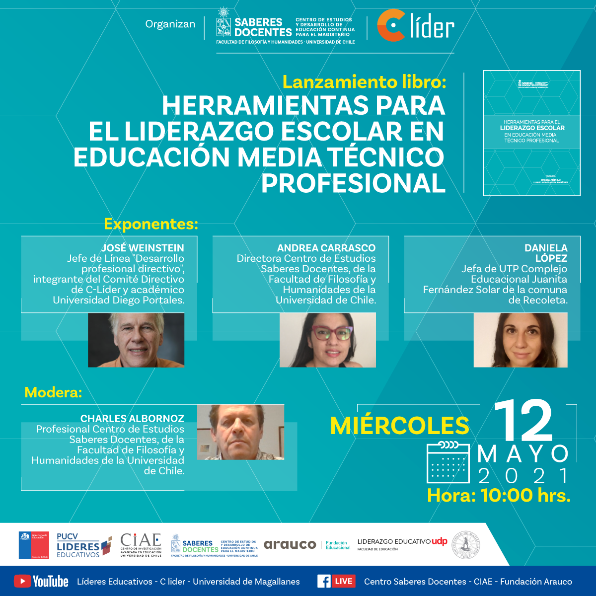 Lanzamiento libro \"Herramientas para el liderazgo escolar en Educación Media Técnico Profesional\"