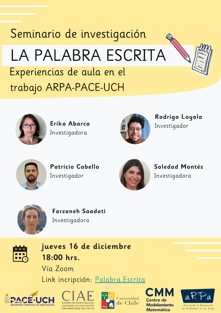 Seminario de Investigación: La palabra escrita