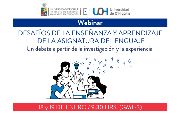 Webinar internacional: Desafíos de la enseñanza y aprendizaje de la asignatura de lenguaje