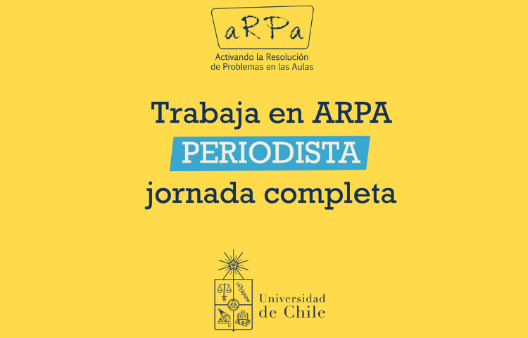 Trabaja con nosotros: Buscamos periodista para ARPA