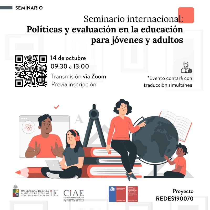 Seminario internacional Políticas y evaluación en la educación para jóvenes y adultos