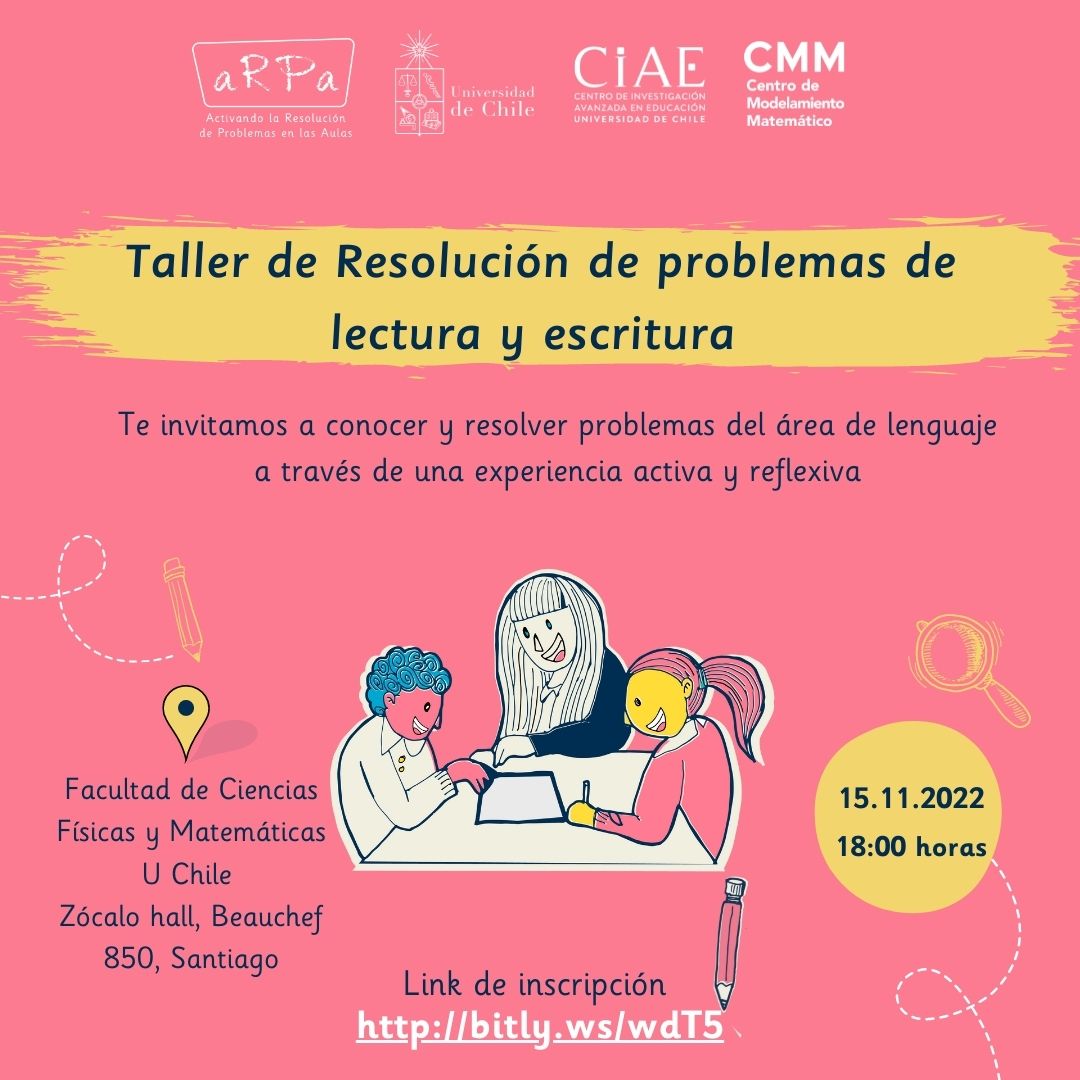 Taller de Resolución de problemas de lectura y escritura ARPA