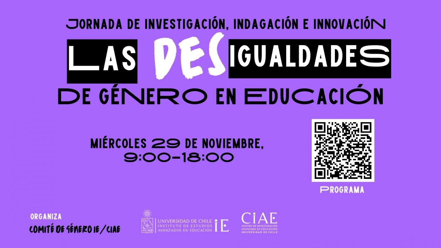 Jornada de Investigación, Indagación e Innovación "Las Desigualdades de Género en Educación"