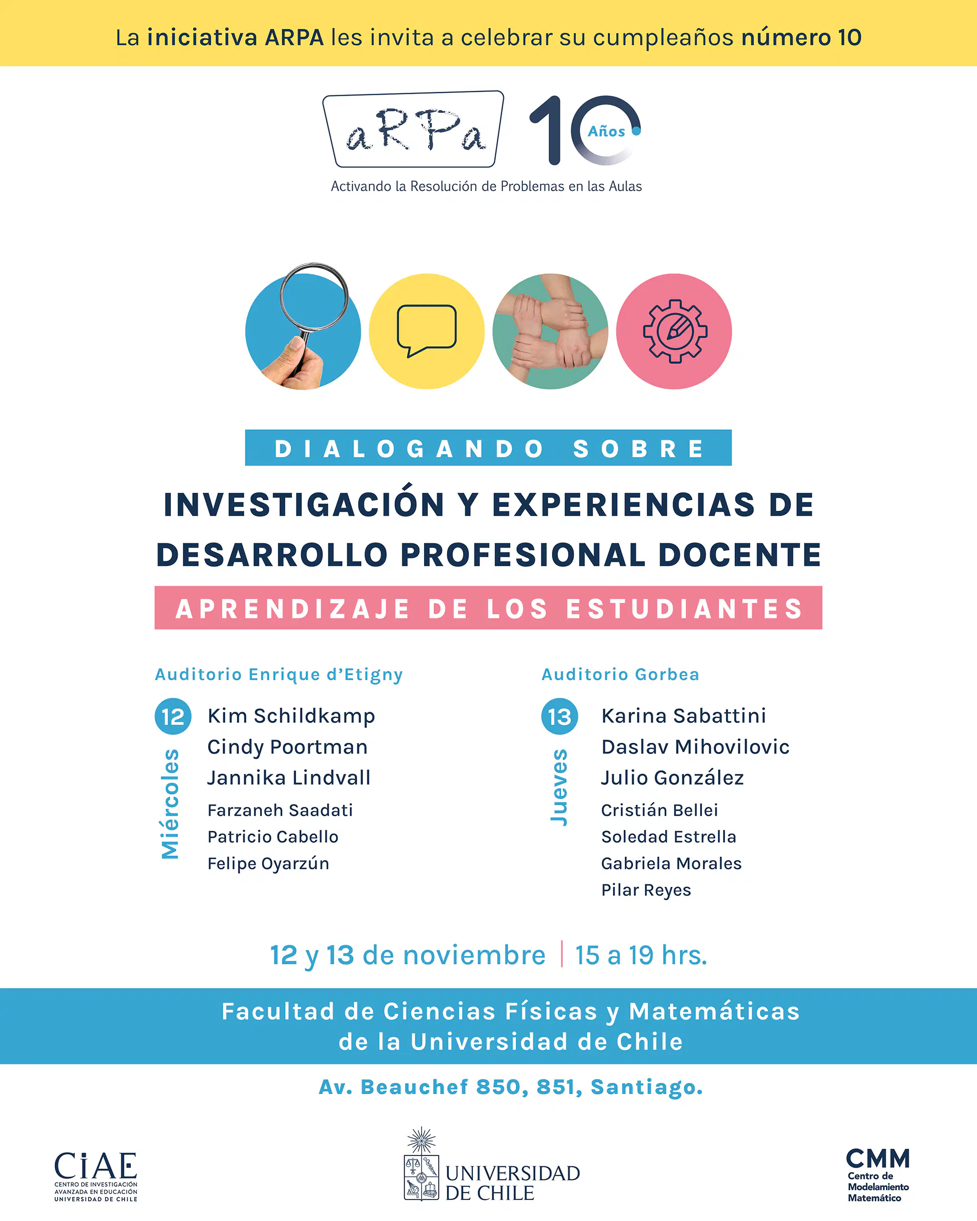 Dialogando sobre Investigación y Experiencias de Desarrollo Profesional Docente: Aprendizaje de los estudiantes