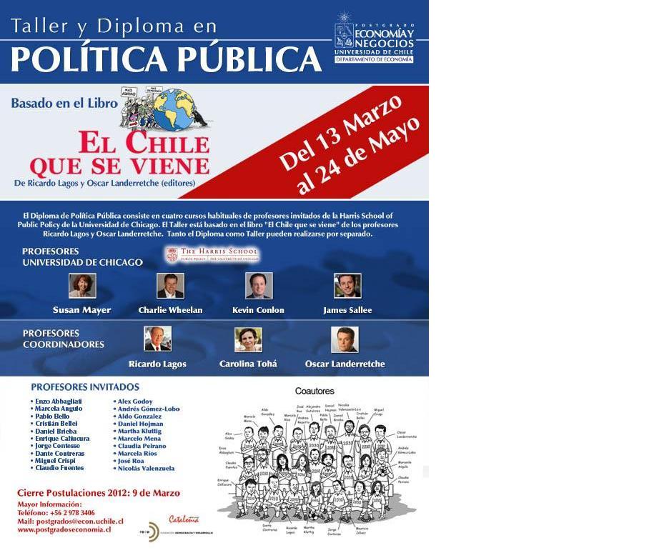 Cristián Bellei participará en Taller y Diploma en Política Pública