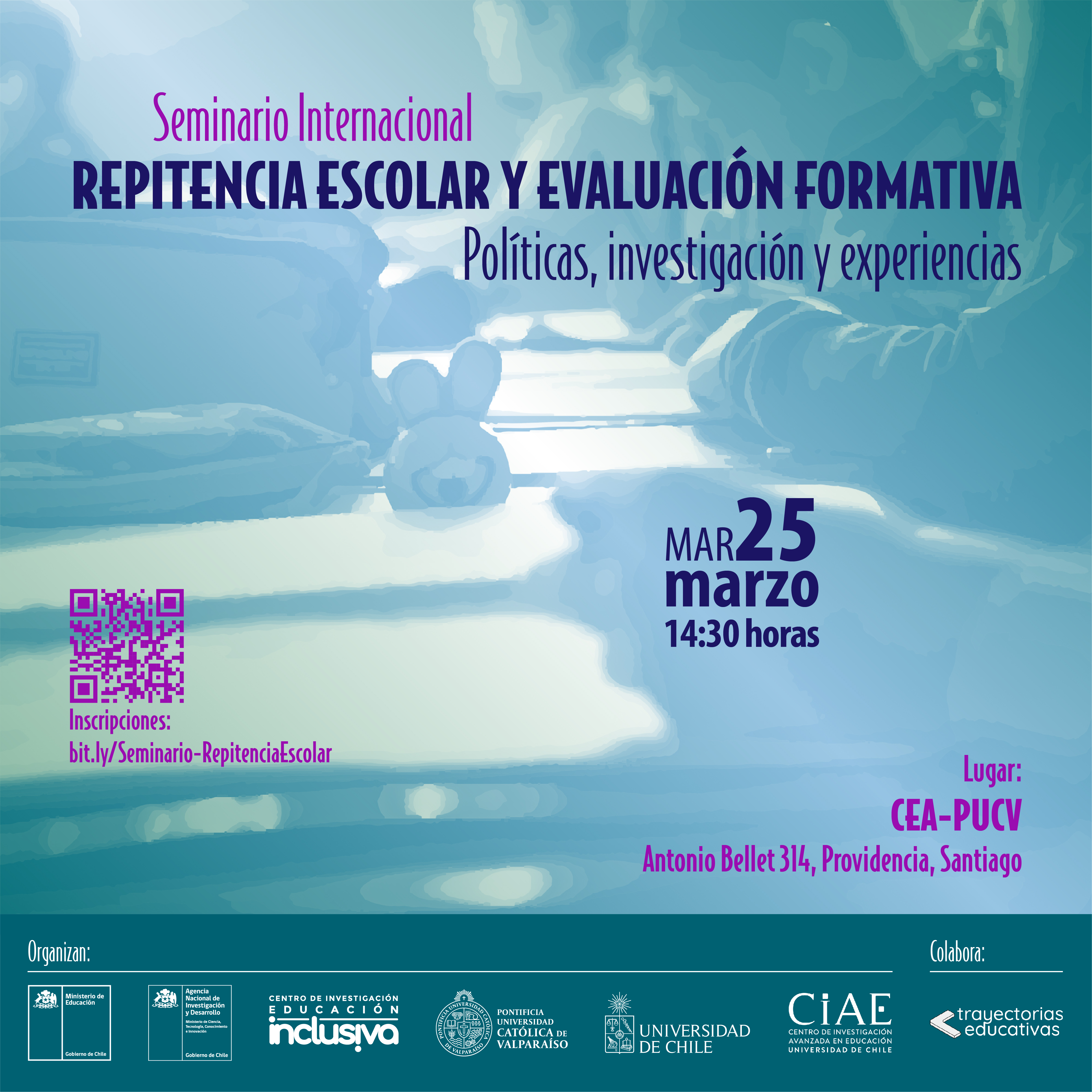 Seminario “Repitencia escolar y evaluación formativa: Políticas, investigación y experiencias”