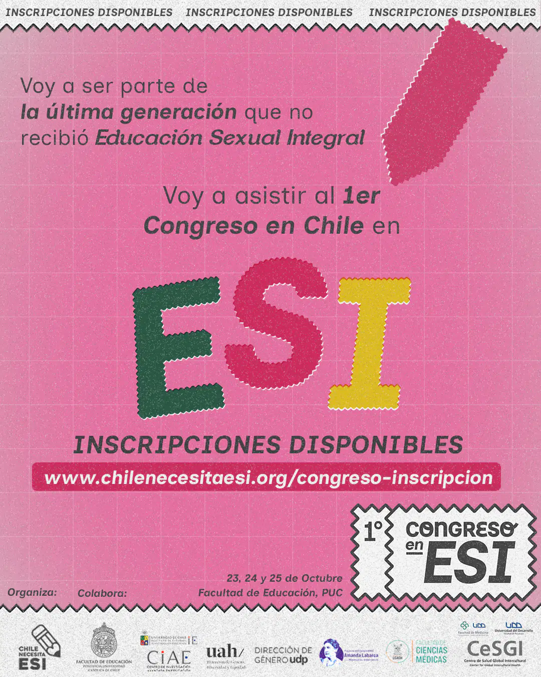 1er Congreso en Educación Sexual Integral de Chile