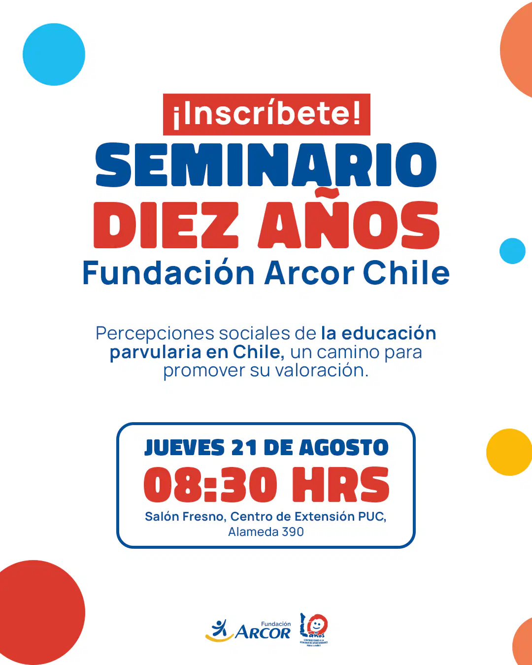 Seminario | Percepciones sociales de la Educación Parvularia en Chile
