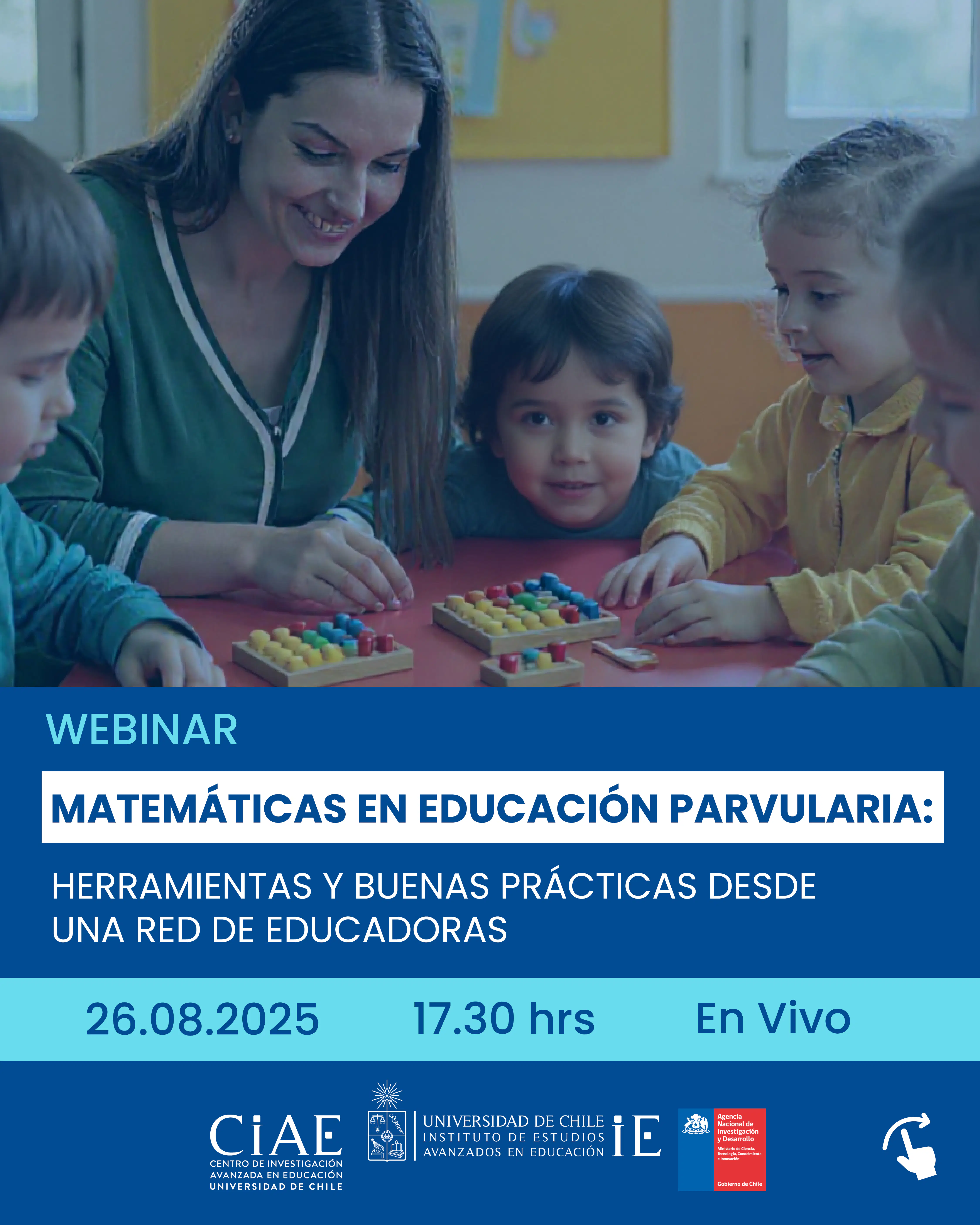 Matemáticas en educación parvularia: herramientas y buenas prácticas desde una red de educadoras