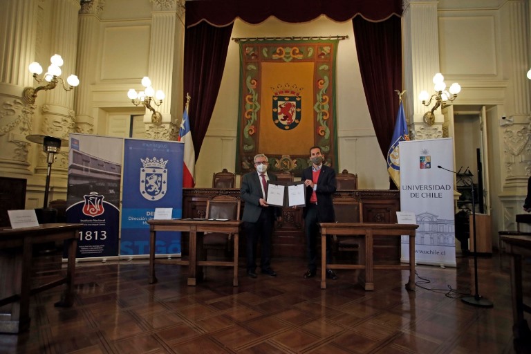 La Universidad de Chile y el Instituto Nacional inician trabajo que busca fortalecer la educación pública del liceo más antiguo del país
