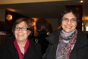 Christine Woodrow y Marcela Pardo