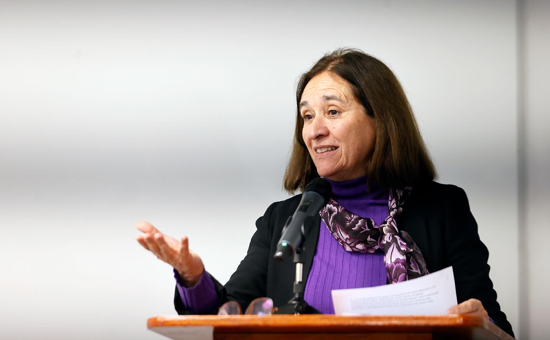 La profesora y exdirectora del IE, Carmen Sotomayor