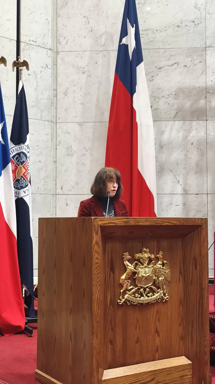 Alejandra Mizala, prorrectora de la Universidad de Chile