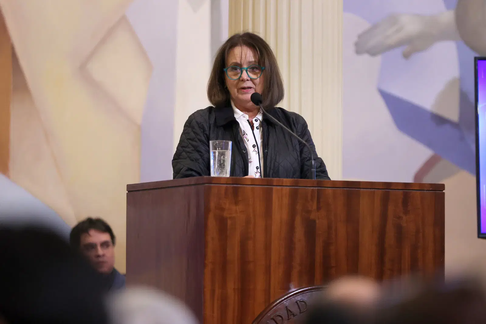 La Prorrectora (S) Leonor Armanet, saludó a los académicos y académicas que fueron elegidos como custodios de las claves, “contribuyendo a la transparencia y confiabilidad de este proceso”.