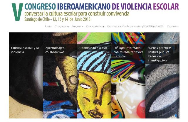 Se amplía plazo de envío de ponencias para V Congreso Iberoamericano de Violencia Escolar