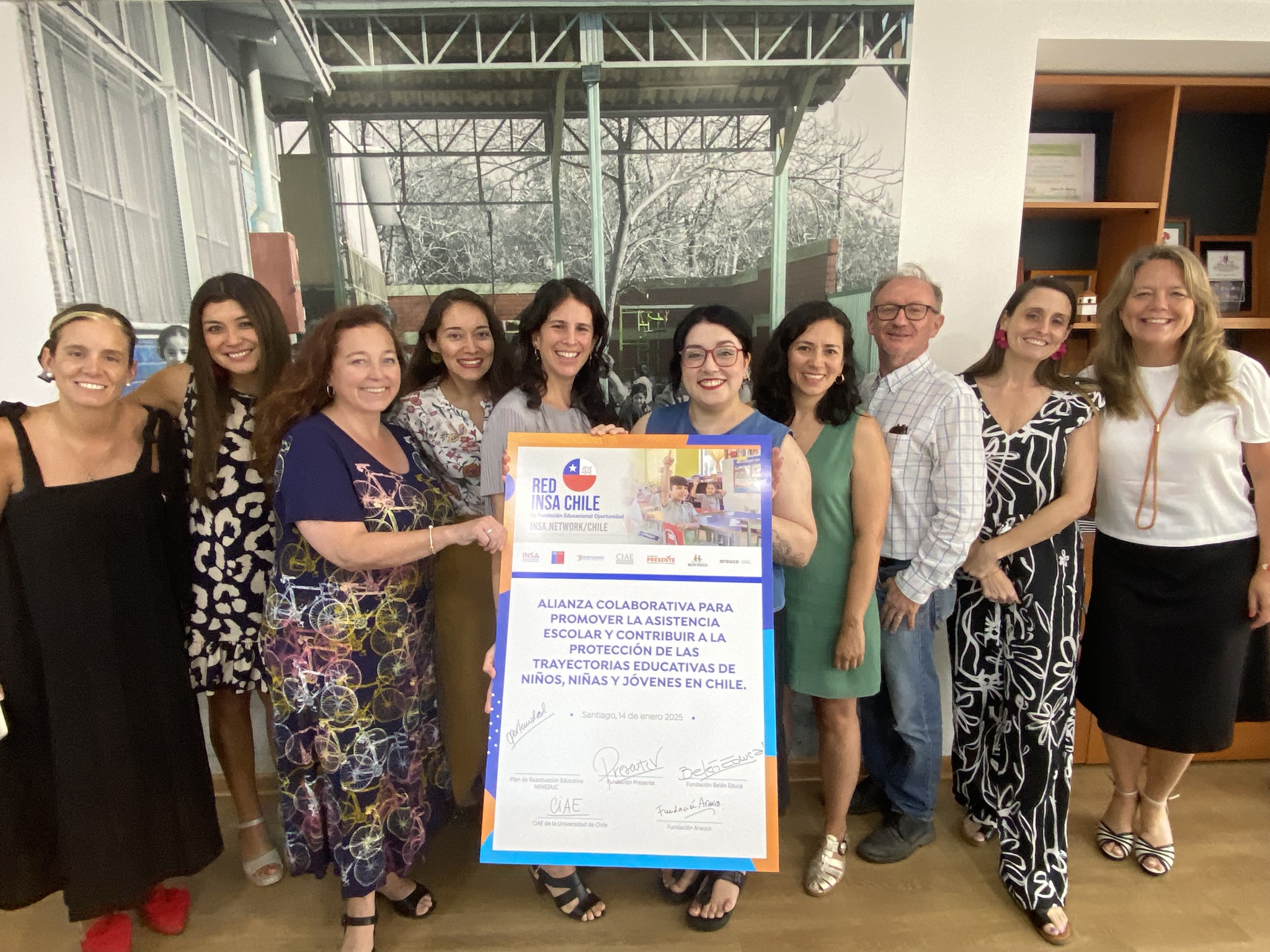 Integrantes de Red INSA Chile iniciaron planificación del trabajo 2025