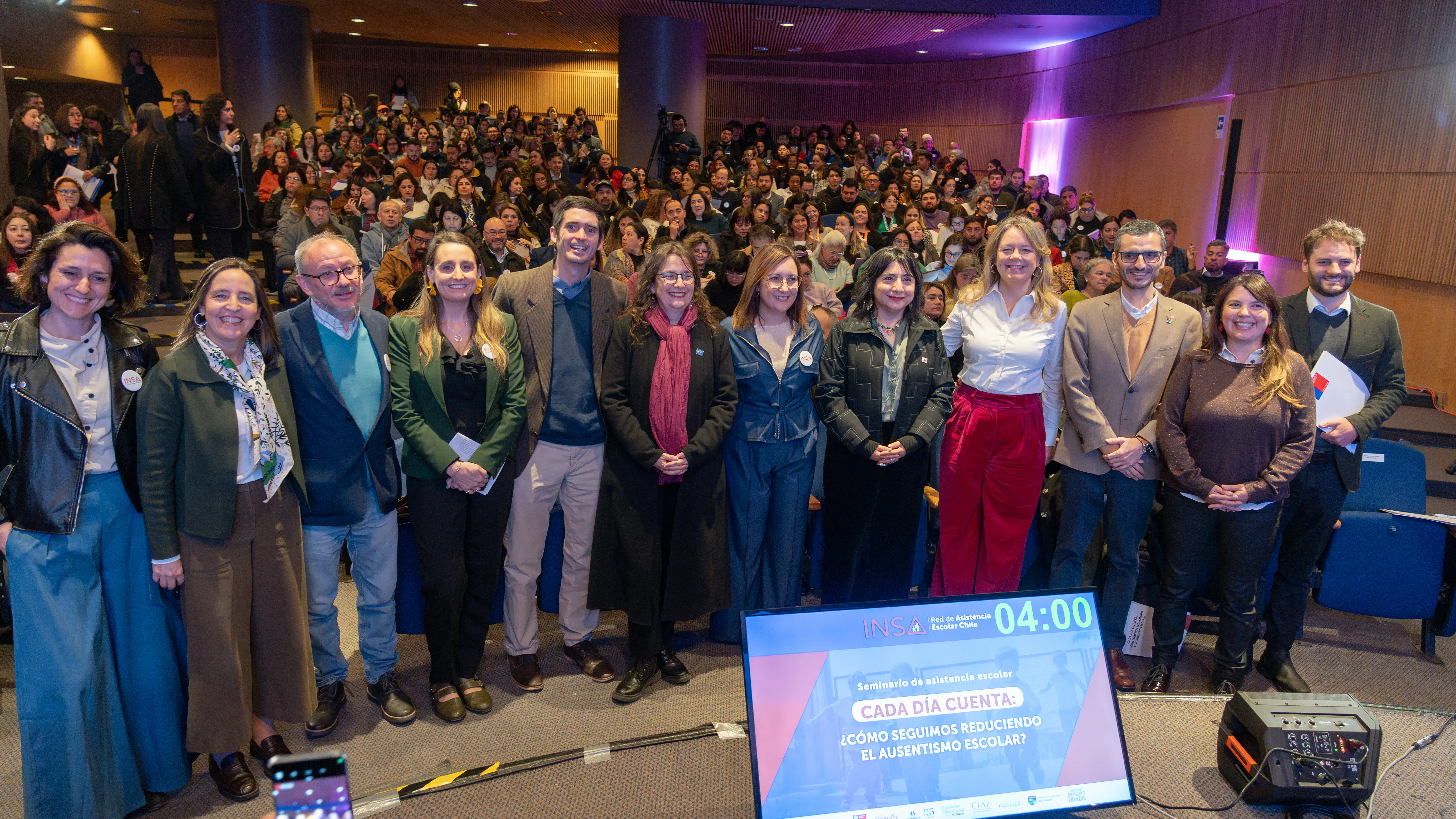 Red INSA reúne a cerca de 1000 actores clave para la reducción del ausentismo escolar en Chile