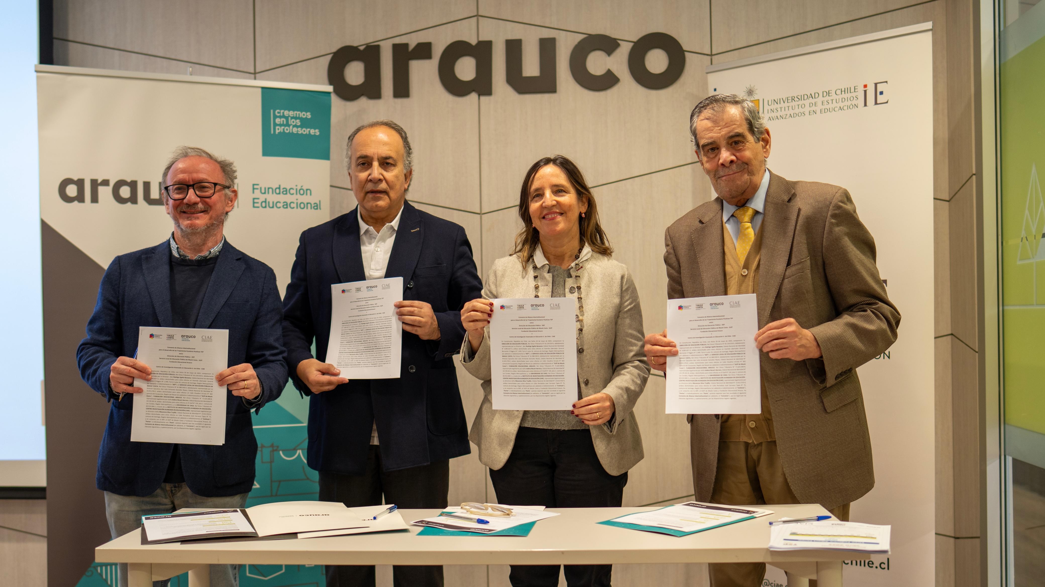 Alianza busca garantizar asistencia y aprendizajes en el SLEP Maule Costa
