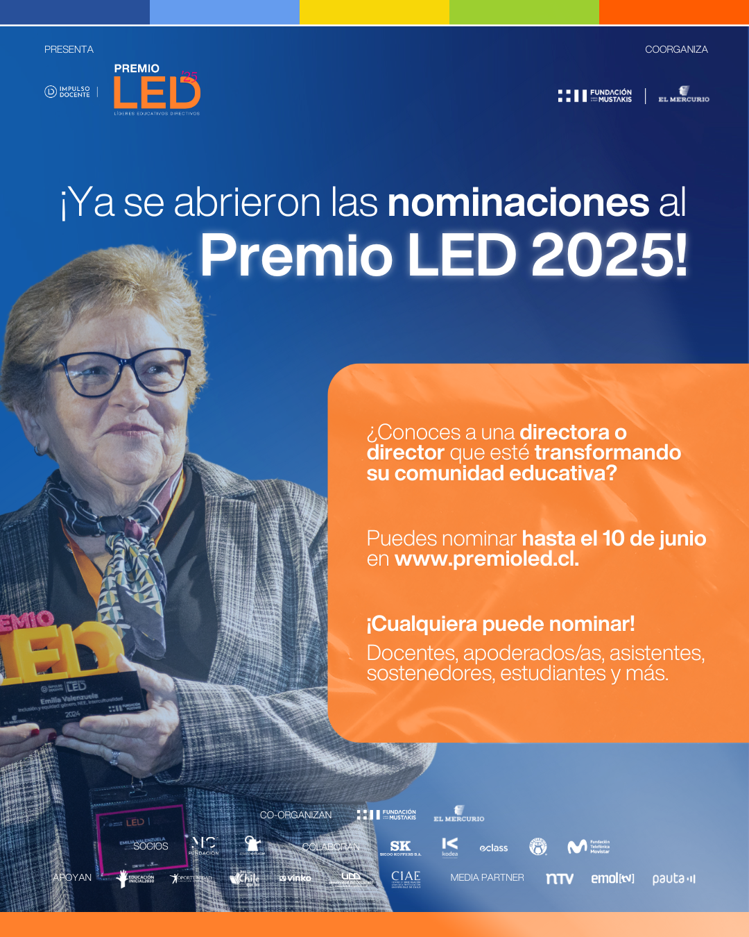 CIAE invita a postular al Premio LED 2025: Nominaciones abiertas para destacar el Liderazgo Educativo