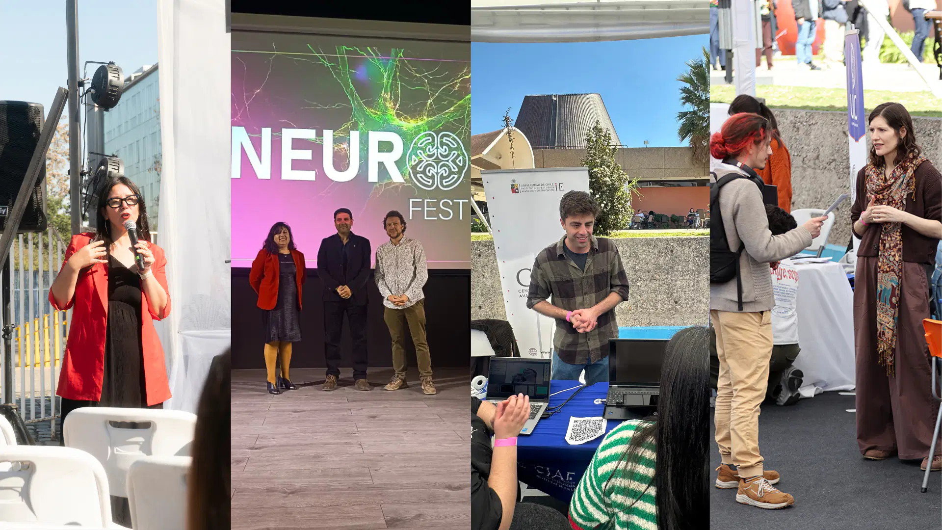 Investigadores del IE-CIAE acercaron la neurociencia y la educación a miles de personas en NeuroFest 2026