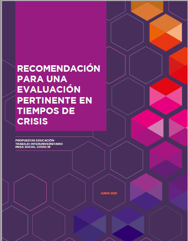 Informe Recomendaciones para una evaluación pertinente en tiempos de crisis