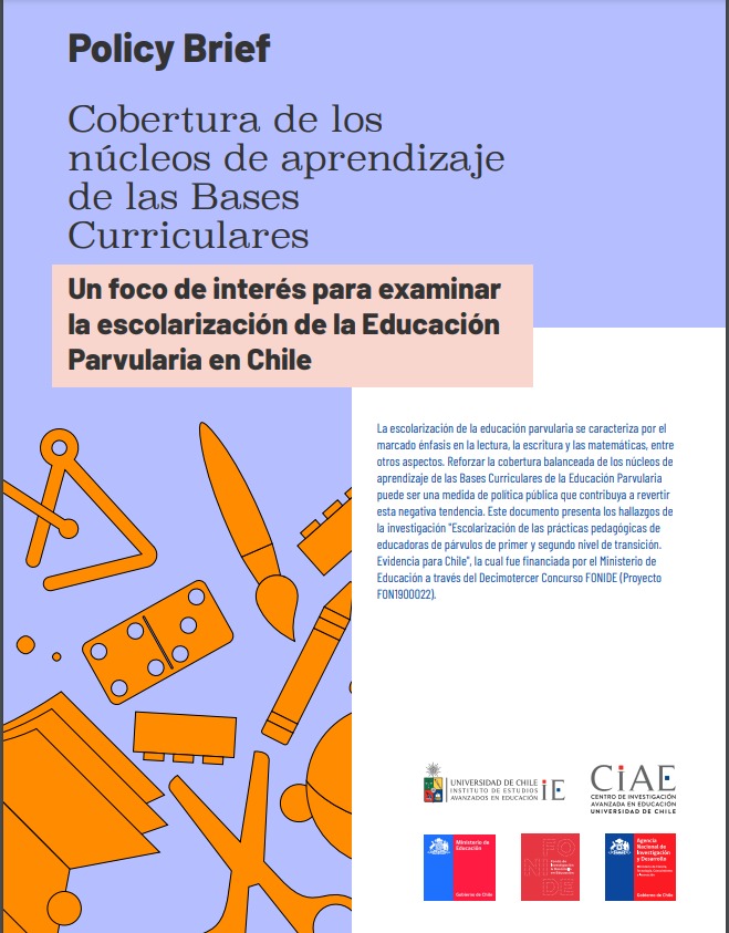 Cobertura de los núcleos de aprendizaje de las Bases Curriculares