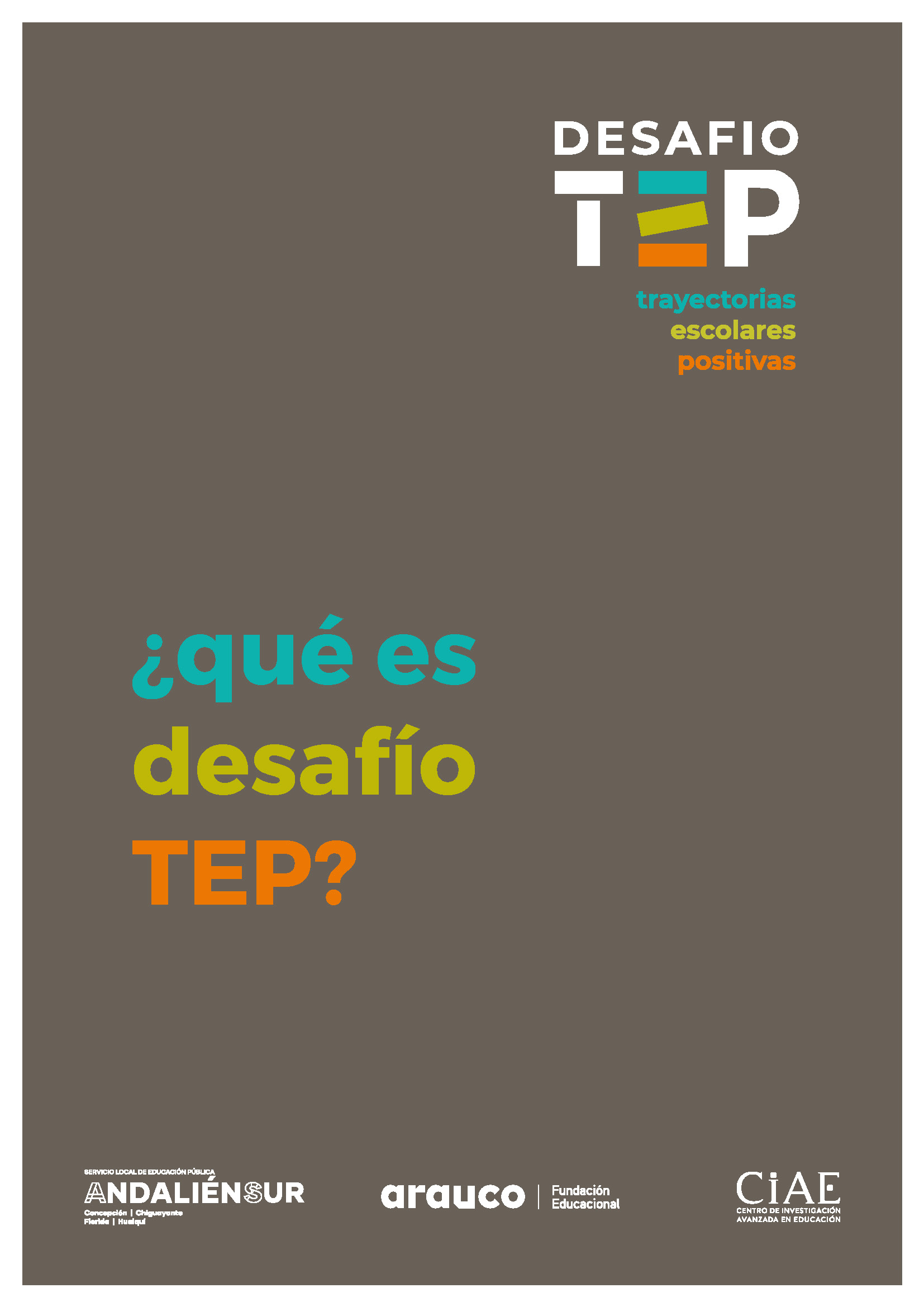 Documento: ¿Qué es Desafío TEP?