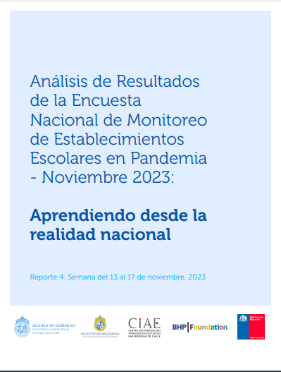 Monitoreo Educacional en Pandemia: reporte de noviembre de 2023